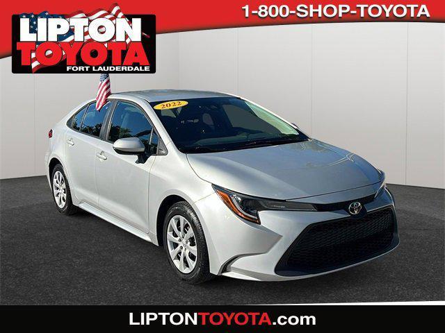 used 2022 Toyota Corolla car, priced at $17,789