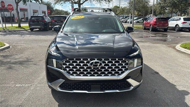 used 2021 Hyundai Santa Fe car, priced at $27,410