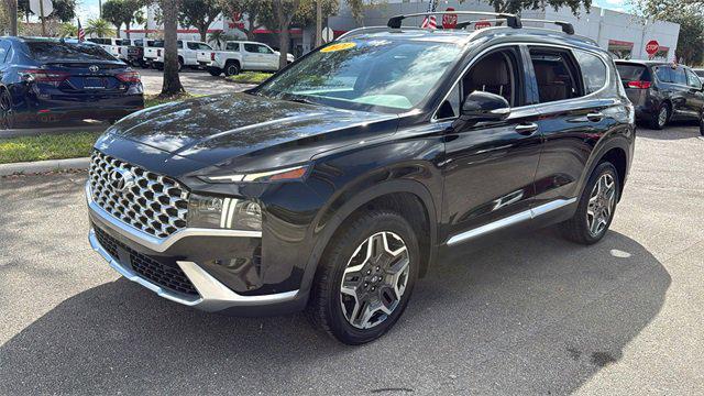 used 2021 Hyundai Santa Fe car, priced at $27,410