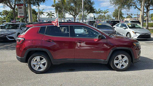 used 2022 Jeep Compass car, priced at $17,495