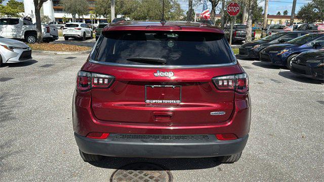 used 2022 Jeep Compass car, priced at $17,495