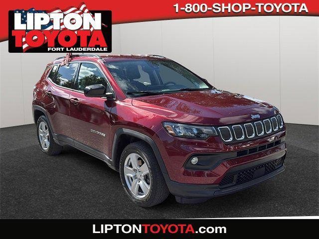 used 2022 Jeep Compass car, priced at $17,495