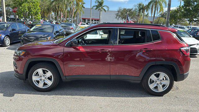 used 2022 Jeep Compass car, priced at $17,495