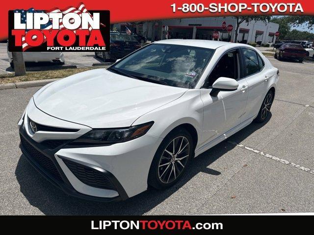 used 2021 Toyota Camry car, priced at $23,347