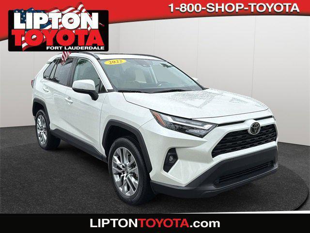 used 2022 Toyota RAV4 car, priced at $28,085