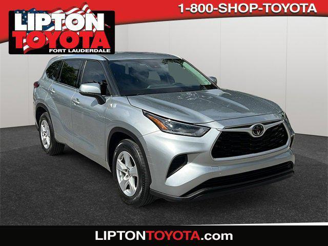 used 2021 Toyota Highlander car, priced at $28,619