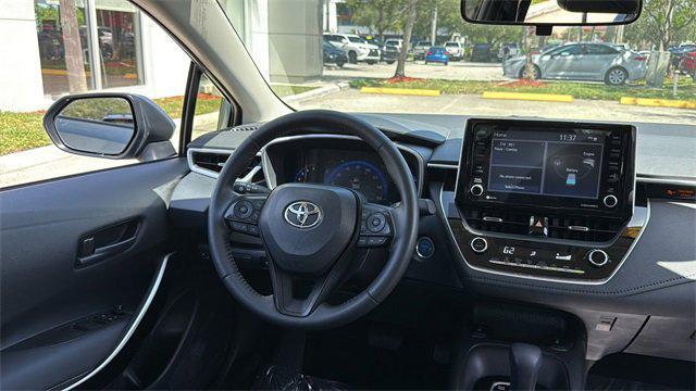 used 2022 Toyota Corolla Hybrid car, priced at $18,295
