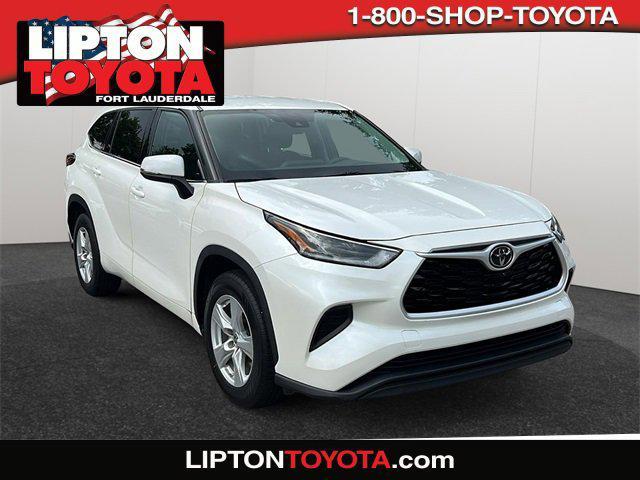 used 2021 Toyota Highlander car, priced at $26,585