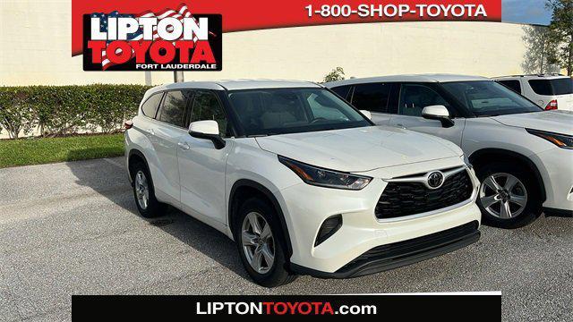 used 2021 Toyota Highlander car, priced at $26,585