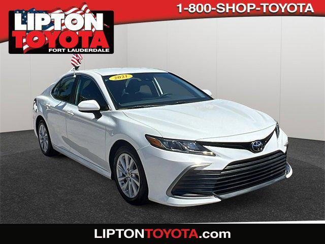 used 2021 Toyota Camry car, priced at $19,498