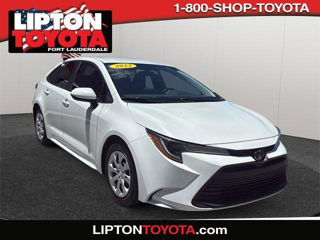 used 2023 Toyota Corolla car, priced at $17,995