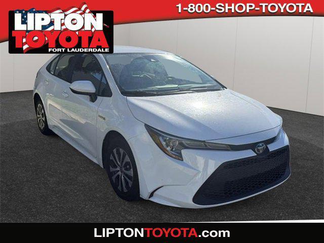 used 2021 Toyota Corolla Hybrid car, priced at $18,130