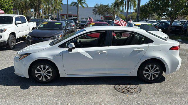 used 2021 Toyota Corolla Hybrid car, priced at $17,573