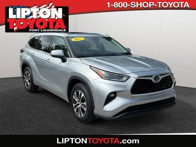 used 2021 Toyota Highlander car, priced at $31,985