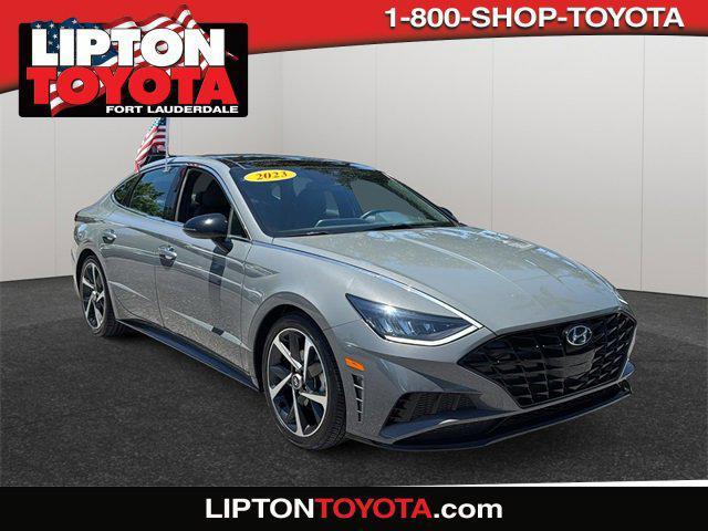 used 2023 Hyundai Sonata car, priced at $20,505