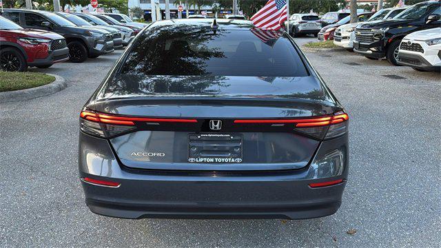 used 2024 Honda Accord car, priced at $23,958