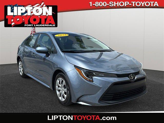 used 2023 Toyota Corolla car, priced at $18,666
