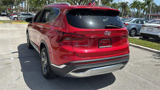 used 2021 Hyundai Santa Fe car, priced at $19,995