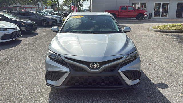 used 2021 Toyota Camry car, priced at $19,459