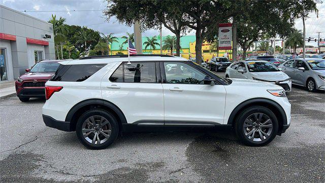 used 2022 Ford Explorer car, priced at $29,989