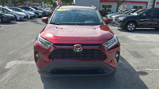 used 2021 Toyota RAV4 car, priced at $26,589