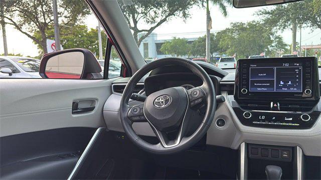 used 2022 Toyota Corolla Cross car, priced at $22,185