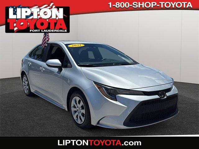 used 2021 Toyota Corolla car, priced at $16,895