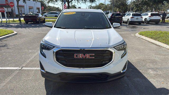 used 2021 GMC Terrain car, priced at $19,473