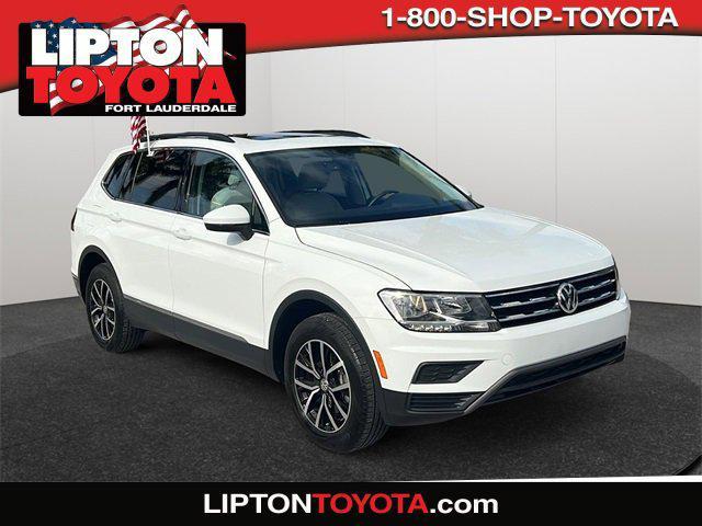 used 2021 Volkswagen Tiguan car, priced at $20,498