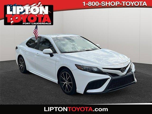 used 2021 Toyota Camry car, priced at $18,610