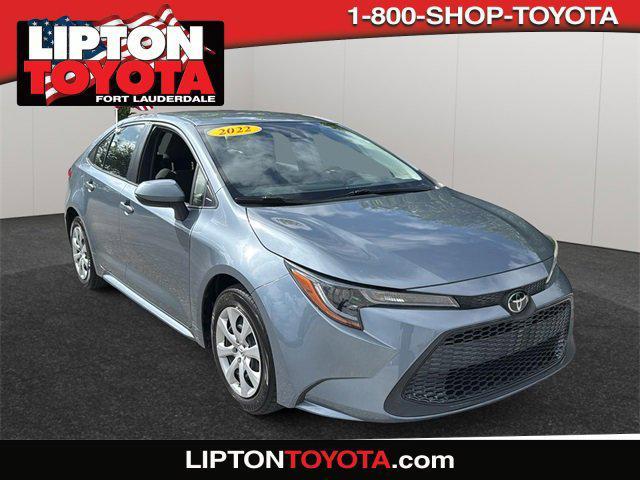 used 2022 Toyota Corolla car, priced at $18,195