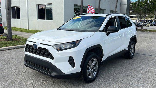 used 2022 Toyota RAV4 Hybrid car, priced at $25,879