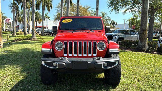 used 2020 Jeep Wrangler Unlimited car, priced at $29,980