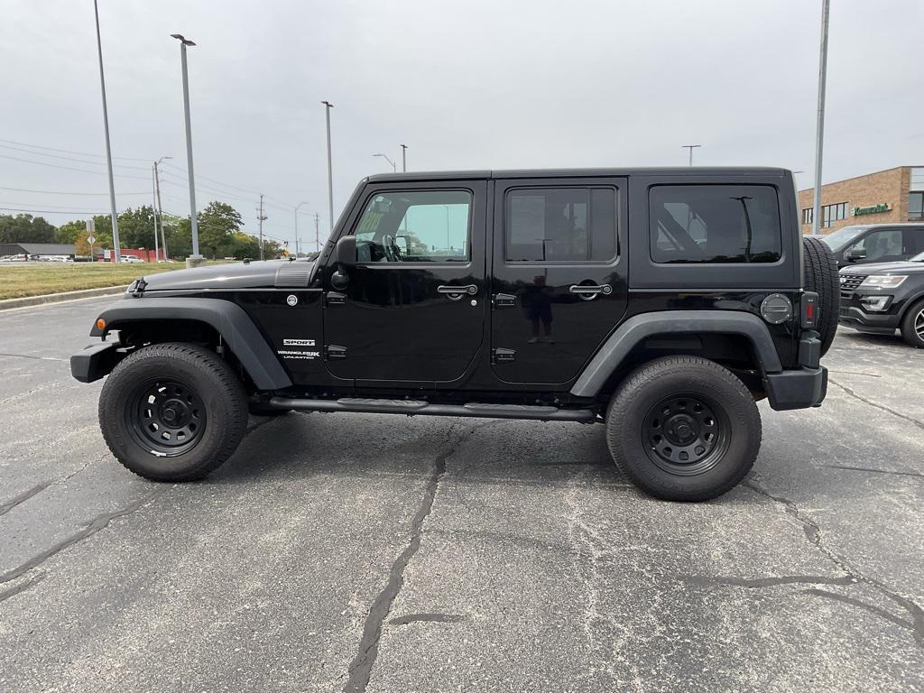 used 2018 Jeep Wrangler JK Unlimited car, priced at $19,450