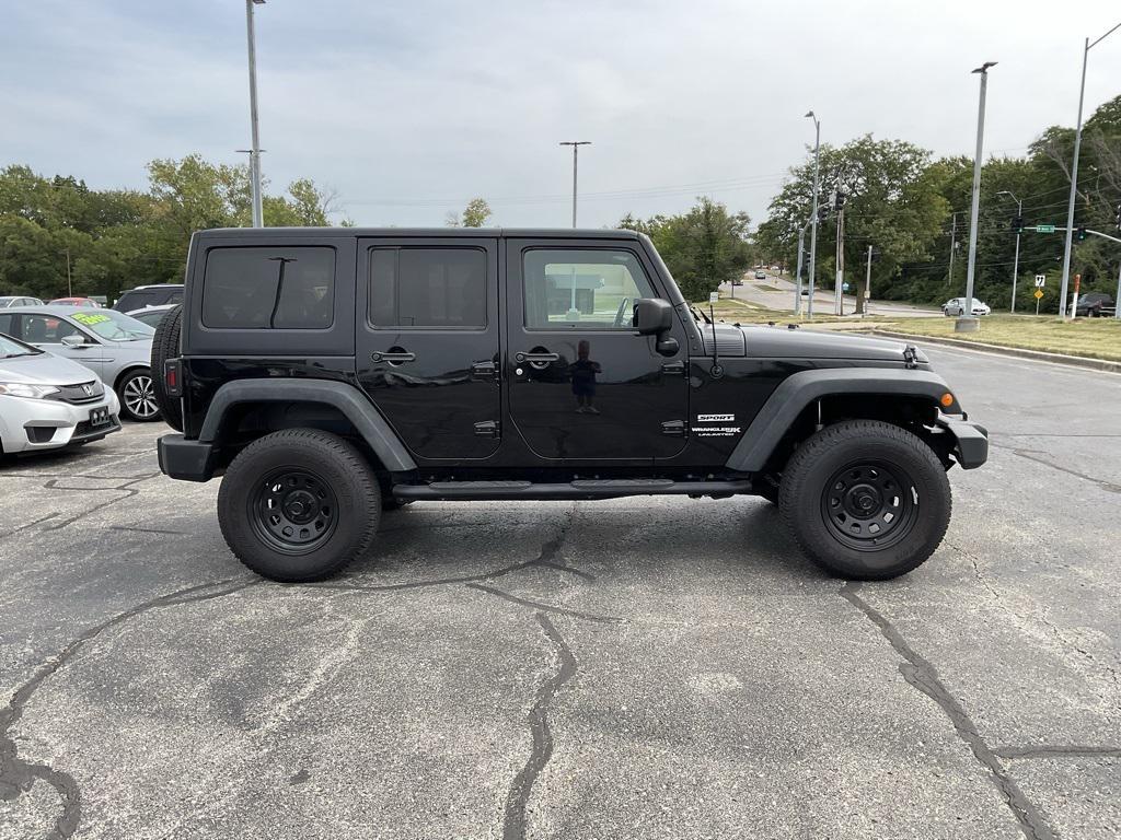 used 2018 Jeep Wrangler JK Unlimited car, priced at $19,450