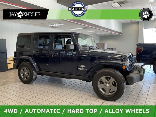 used 2013 Jeep Wrangler Unlimited car, priced at $15,850