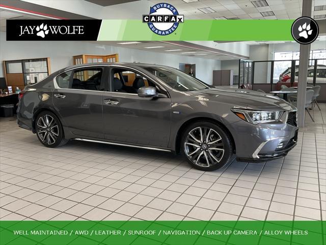 used 2019 Acura RLX Sport Hybrid car, priced at $34,995