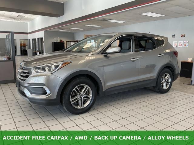 used 2018 Hyundai Santa Fe Sport car, priced at $13,995