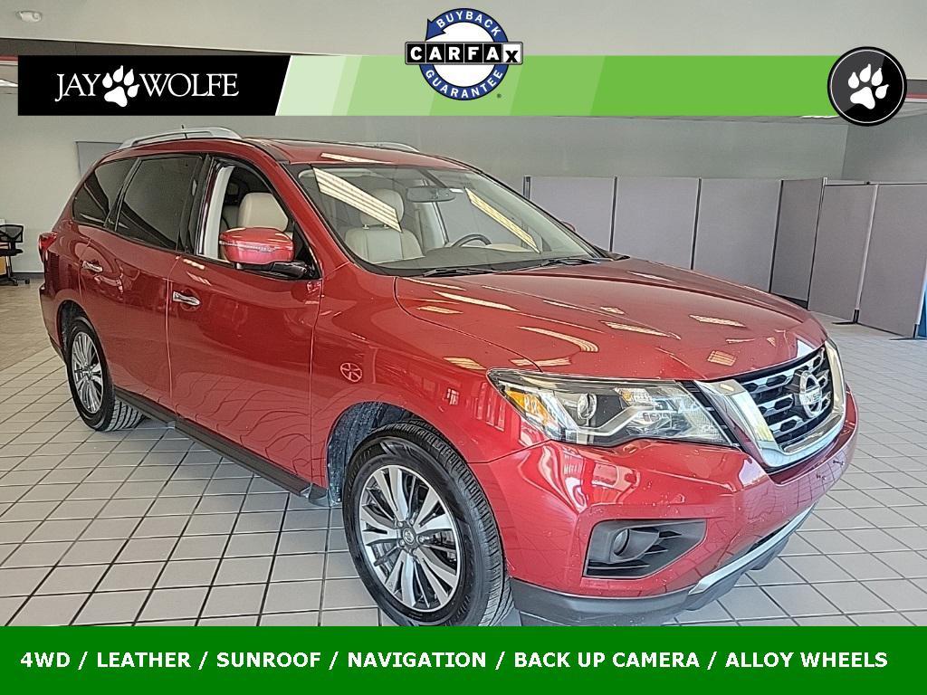 used 2017 Nissan Pathfinder car, priced at $9,450
