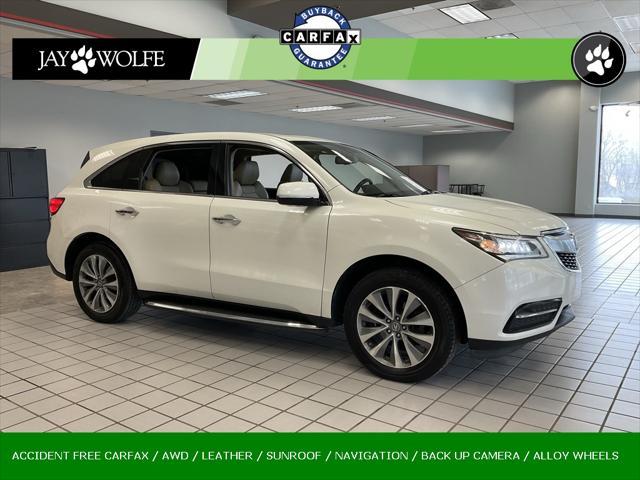 used 2015 Acura MDX car, priced at $12,495