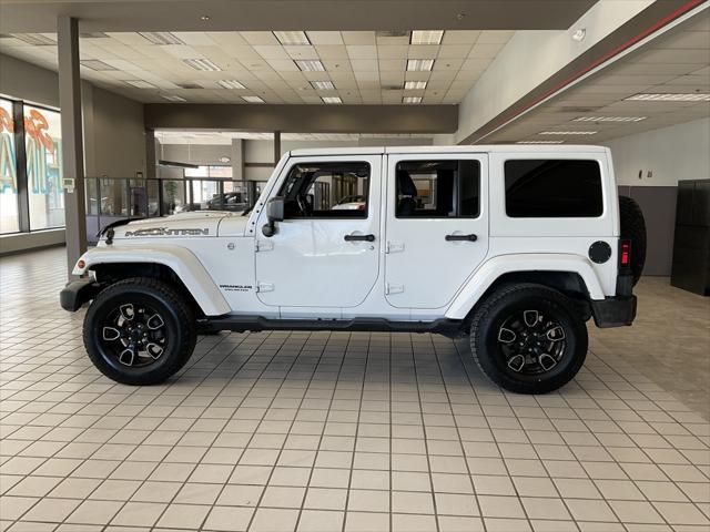 used 2017 Jeep Wrangler Unlimited car, priced at $23,450