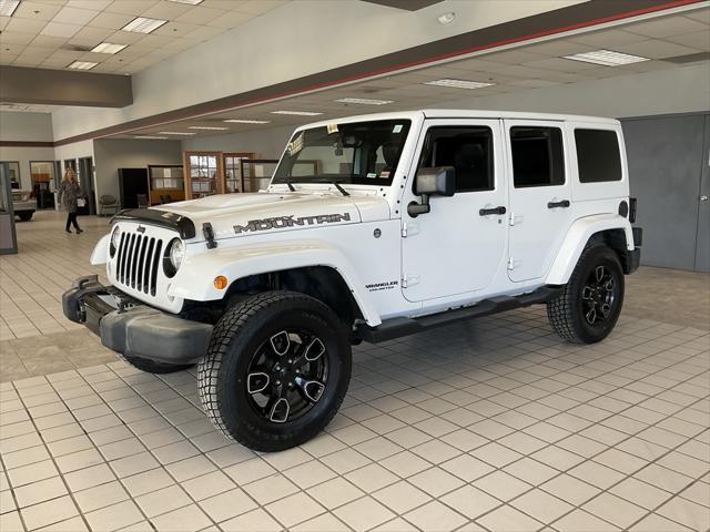 used 2017 Jeep Wrangler Unlimited car, priced at $23,450