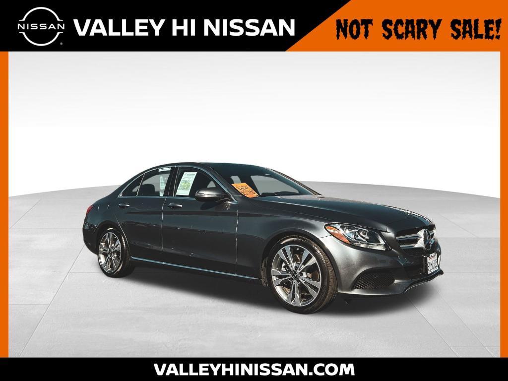 used 2018 Mercedes-Benz C-Class car, priced at $20,926
