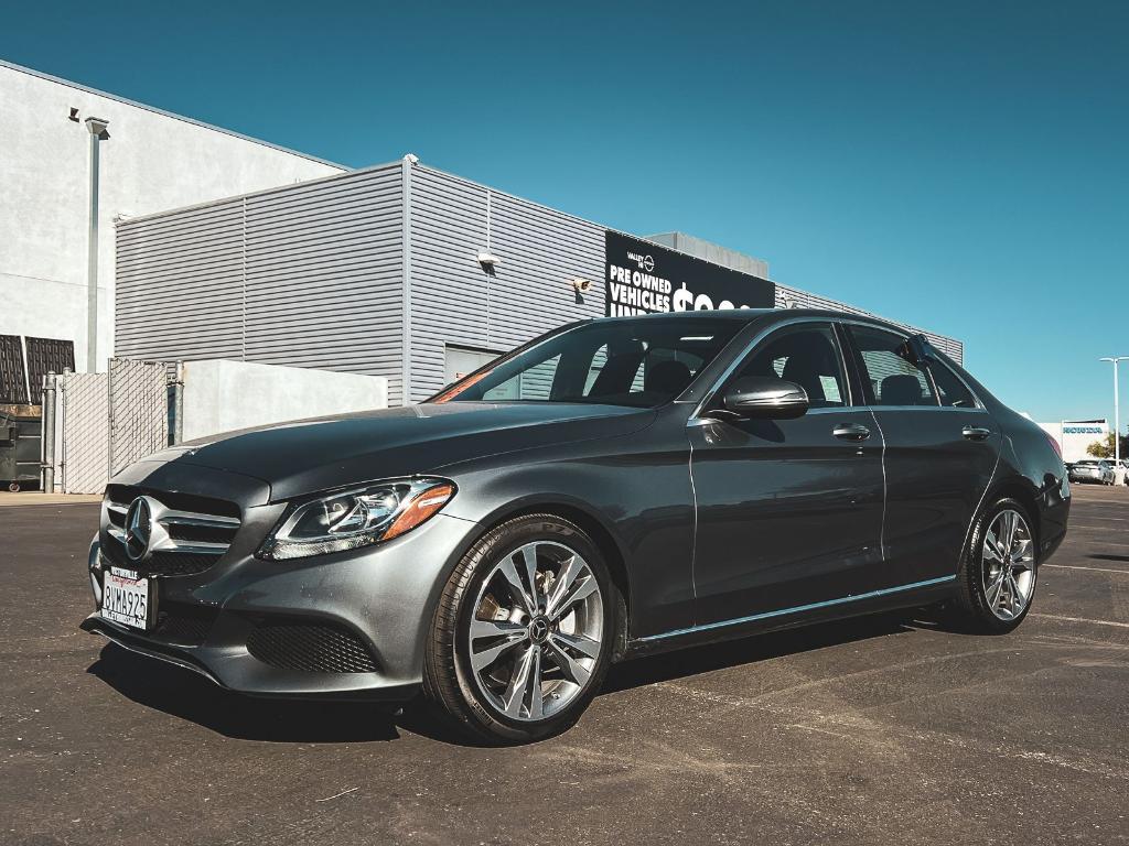 used 2018 Mercedes-Benz C-Class car, priced at $20,926