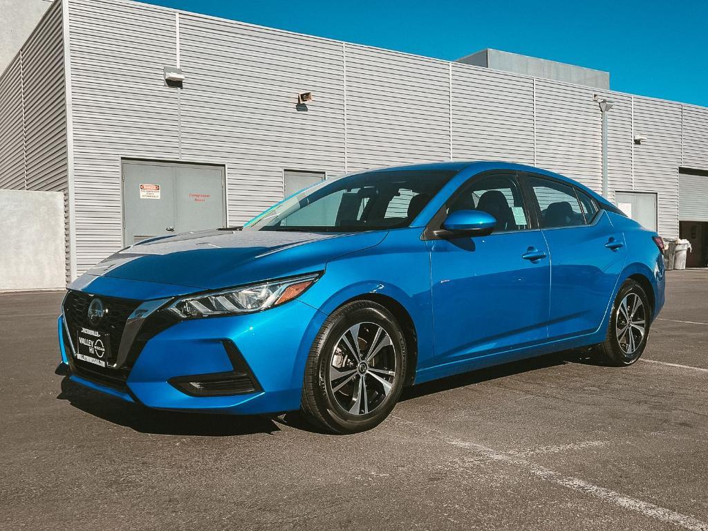 used 2021 Nissan Sentra car, priced at $15,938