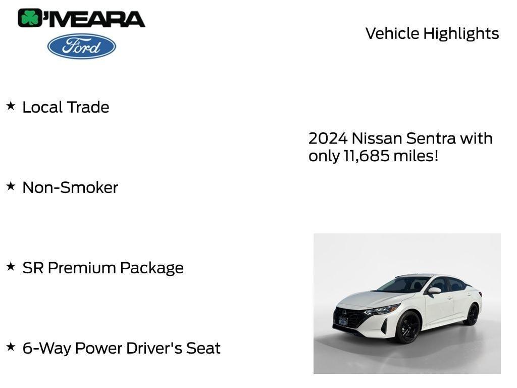 used 2024 Nissan Sentra car, priced at $22,790