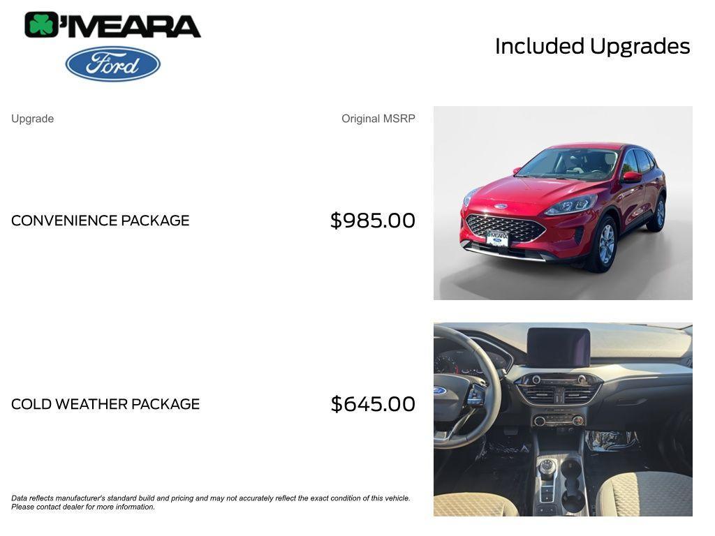 used 2021 Ford Escape car, priced at $21,990