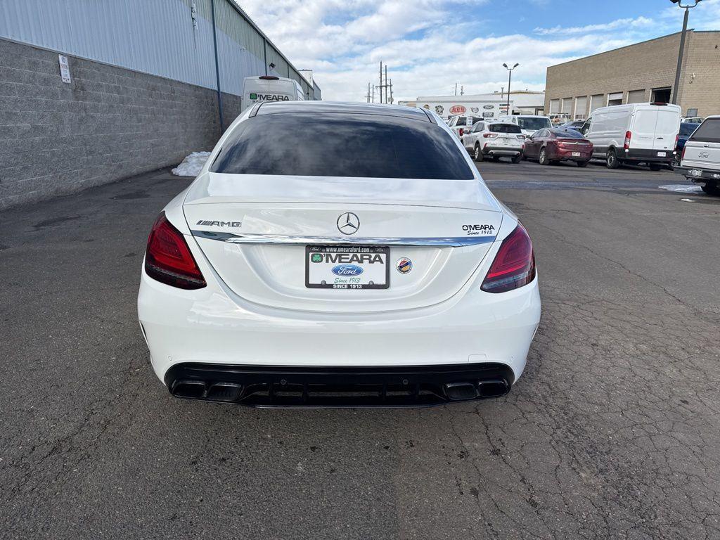 used 2021 Mercedes-Benz AMG C 63 car, priced at $68,489