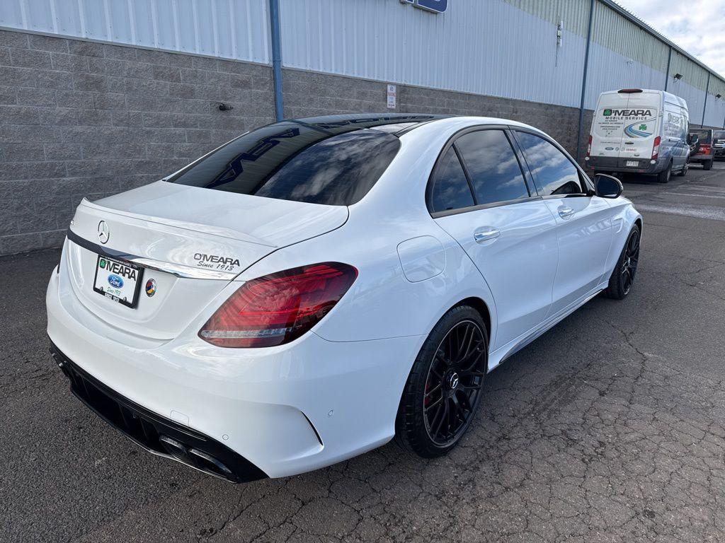 used 2021 Mercedes-Benz AMG C 63 car, priced at $68,489