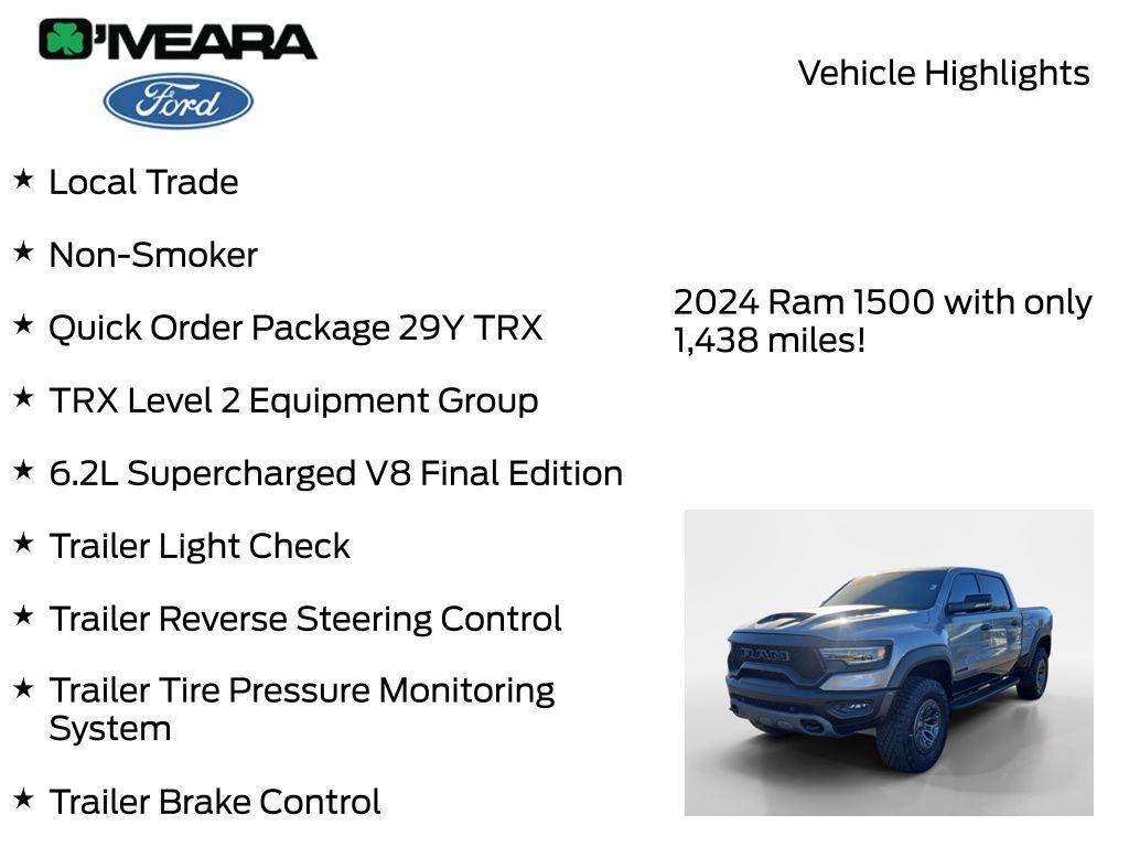used 2024 Ram 1500 car, priced at $105,990